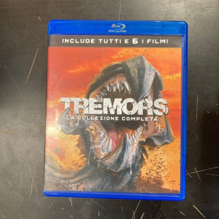 Tremors 1-6 Blu-ray (VG+-M-/M-) -kauhu/komedia-